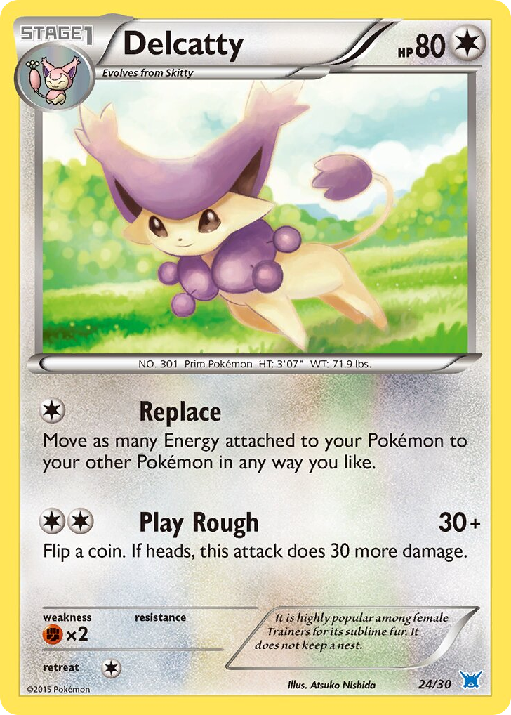Delcatty 24/30 XY Trainer Kit Latios