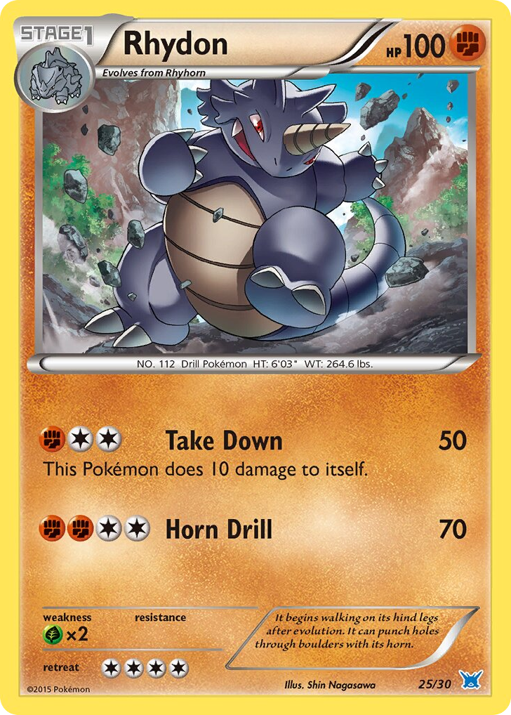 Rhydon 25/30 XY Trainer Kit Latios