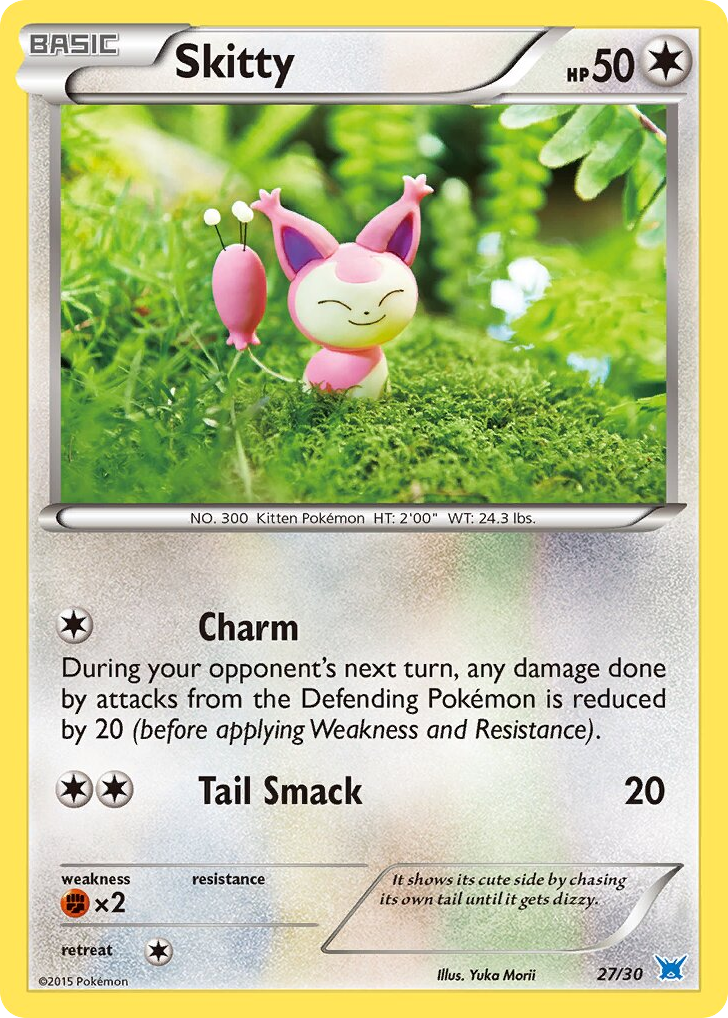 Skitty 27/30 XY Trainer Kit Latios