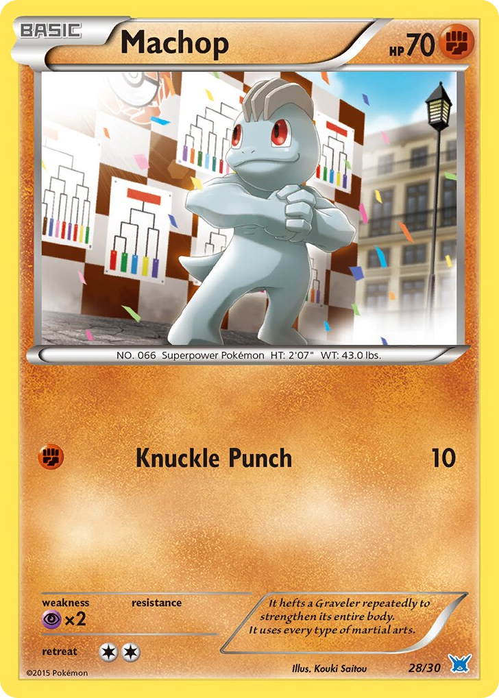 Machop 28/30 XY Trainer Kit Latios