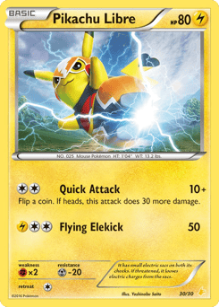 Pikachu Libre 30/30