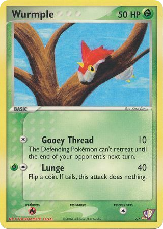 Wurmple 2 Poké Card Creator Pack