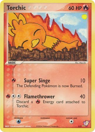 Torchic 3 Poké Card Creator Pack