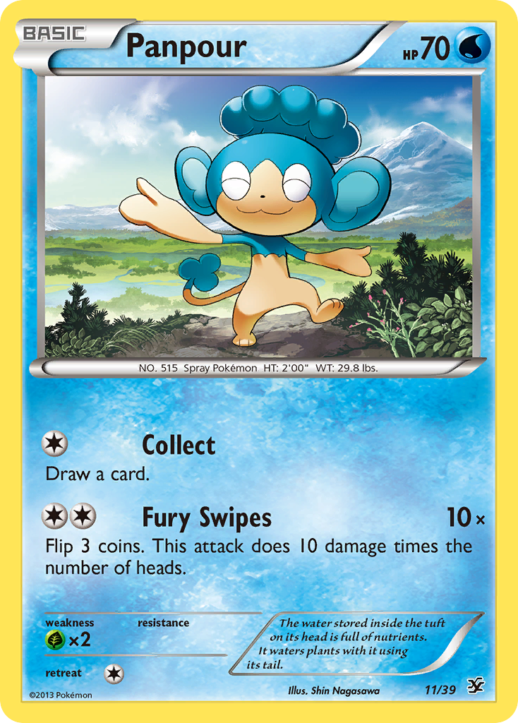 Panpour 11/39 Kalos Starter Set