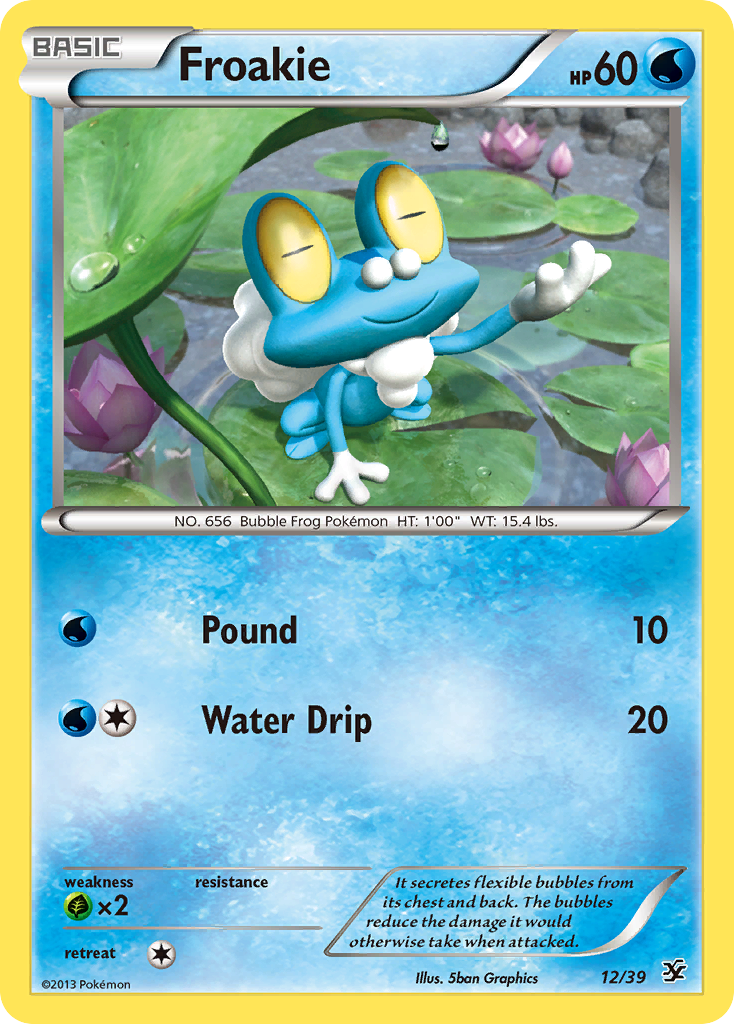 Froakie 12/39 Kalos Starter Set