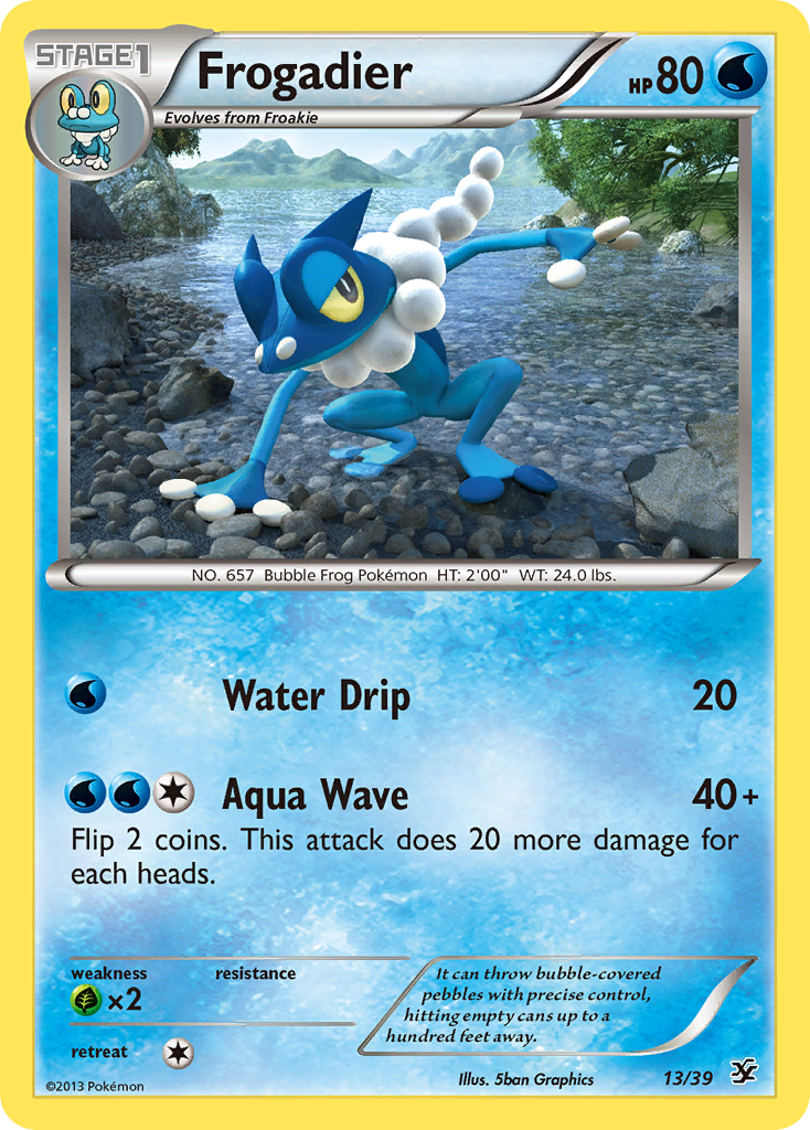 Frogadier 13/39 Kalos Starter Set