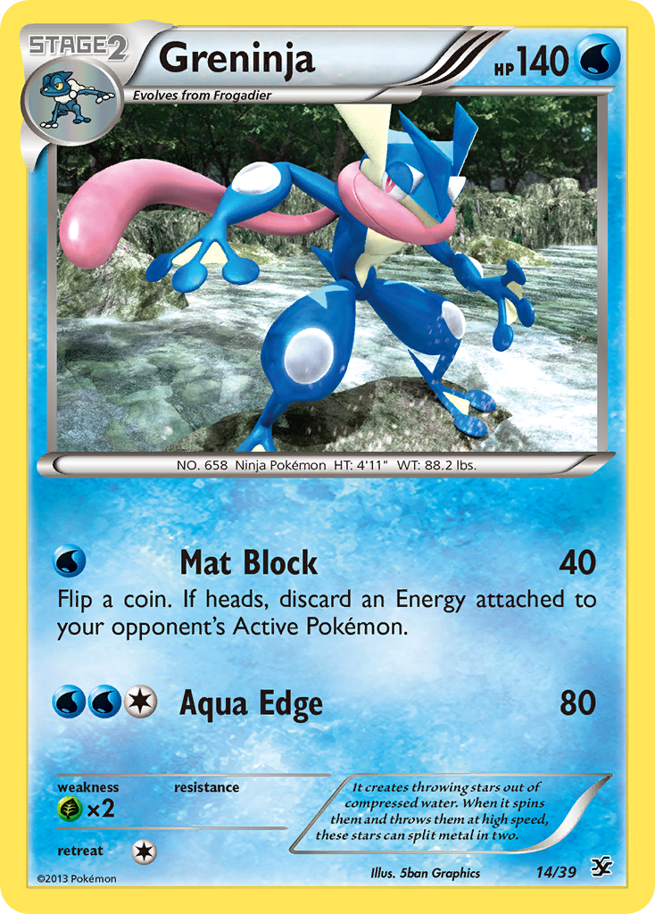 Greninja 14/39 Kalos Starter Set