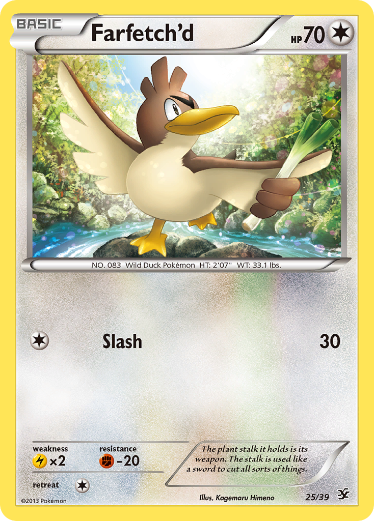 Farfetch'd 25/39 Kalos Starter Set