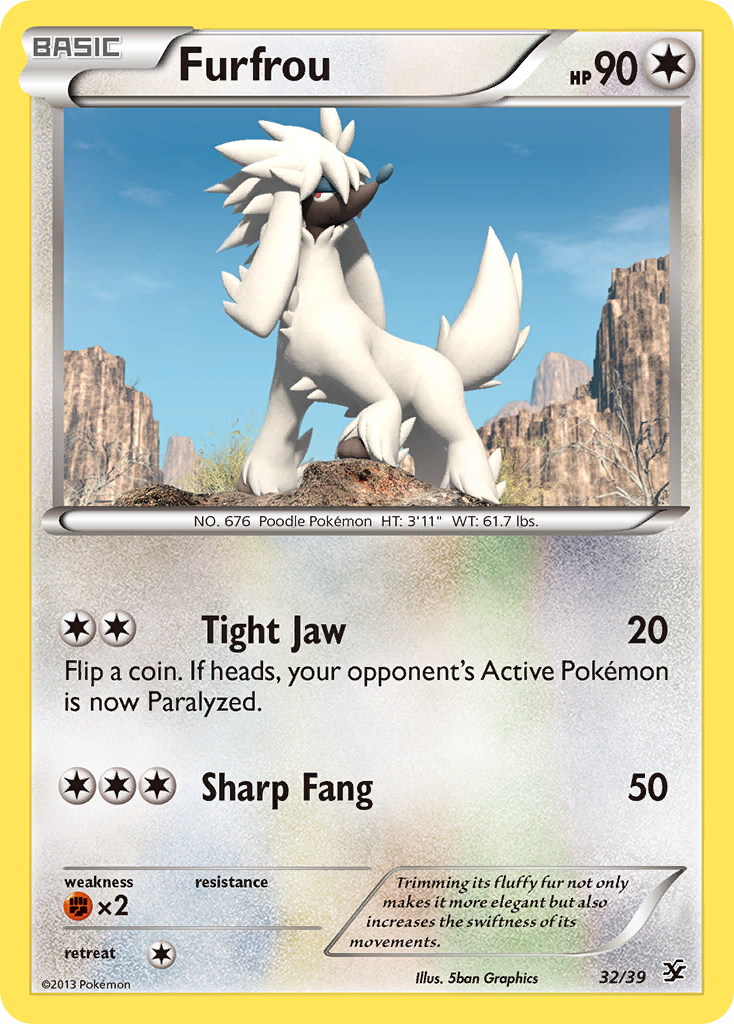 Furfrou 32/39 Kalos Starter Set
