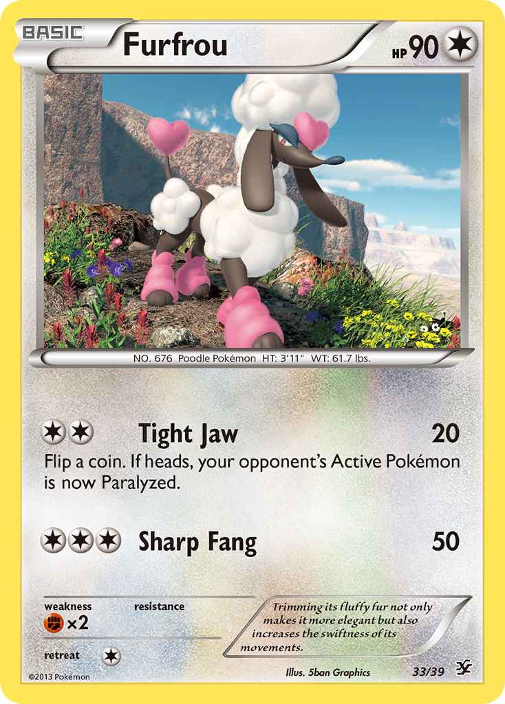 Furfrou 33/39 Kalos Starter Set