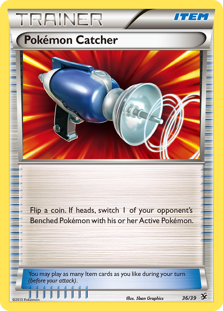 Pokémon Catcher 36/39 Kalos Starter Set