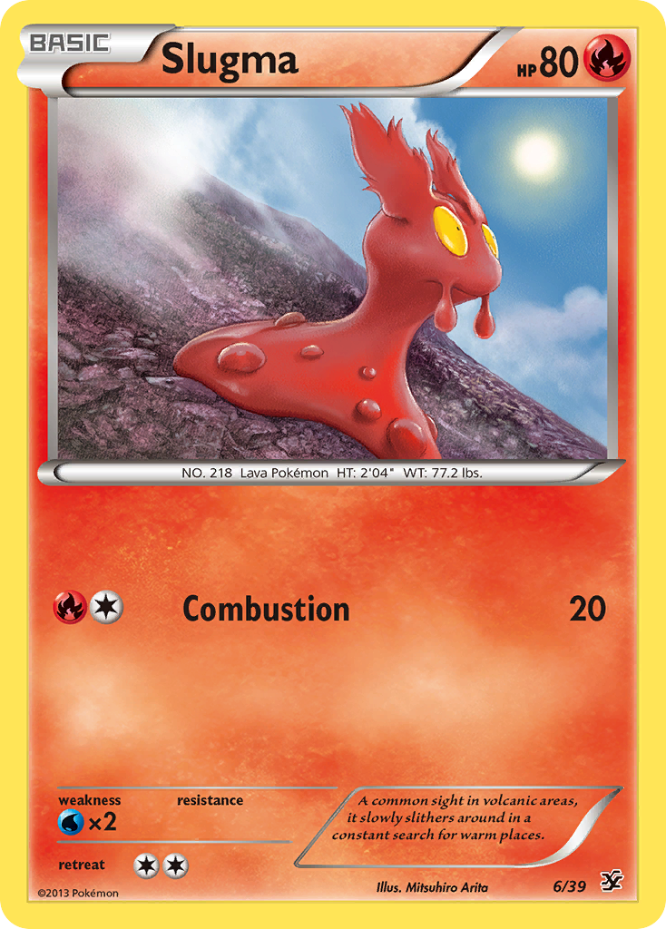 Slugma 6/39 Kalos Starter Set