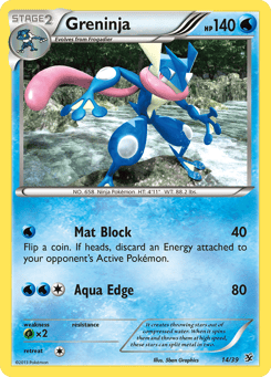 Greninja 14/39 Kalos Starter Set