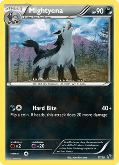 Mightyena 17/39 Kalos Starter Set