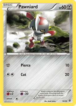 Pawniard 19/39 Kalos Starter Set