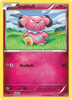 Snubbull 22/39 Kalos Starter Set