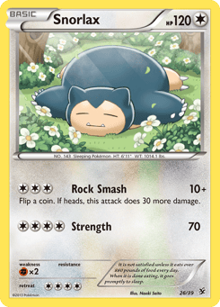 Snorlax 26/39 Kalos Starter Set