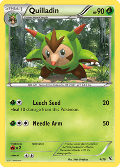 Quilladin 4/39 Kalos Starter Set