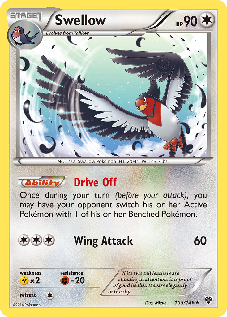 Swellow 103/146 XY