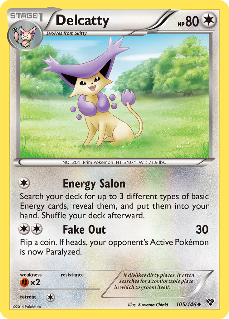 Delcatty 105/146 XY
