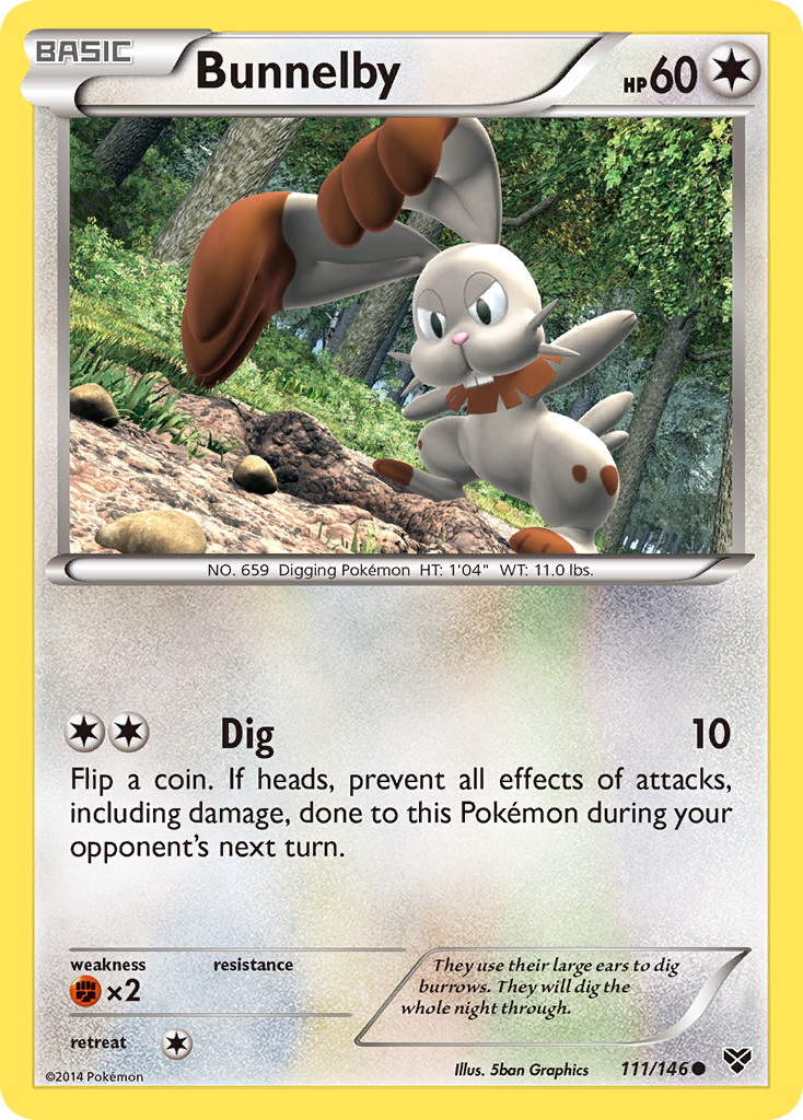 Bunnelby 111/146 XY