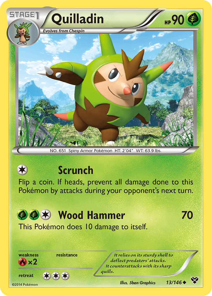 Quilladin 13/146 XY