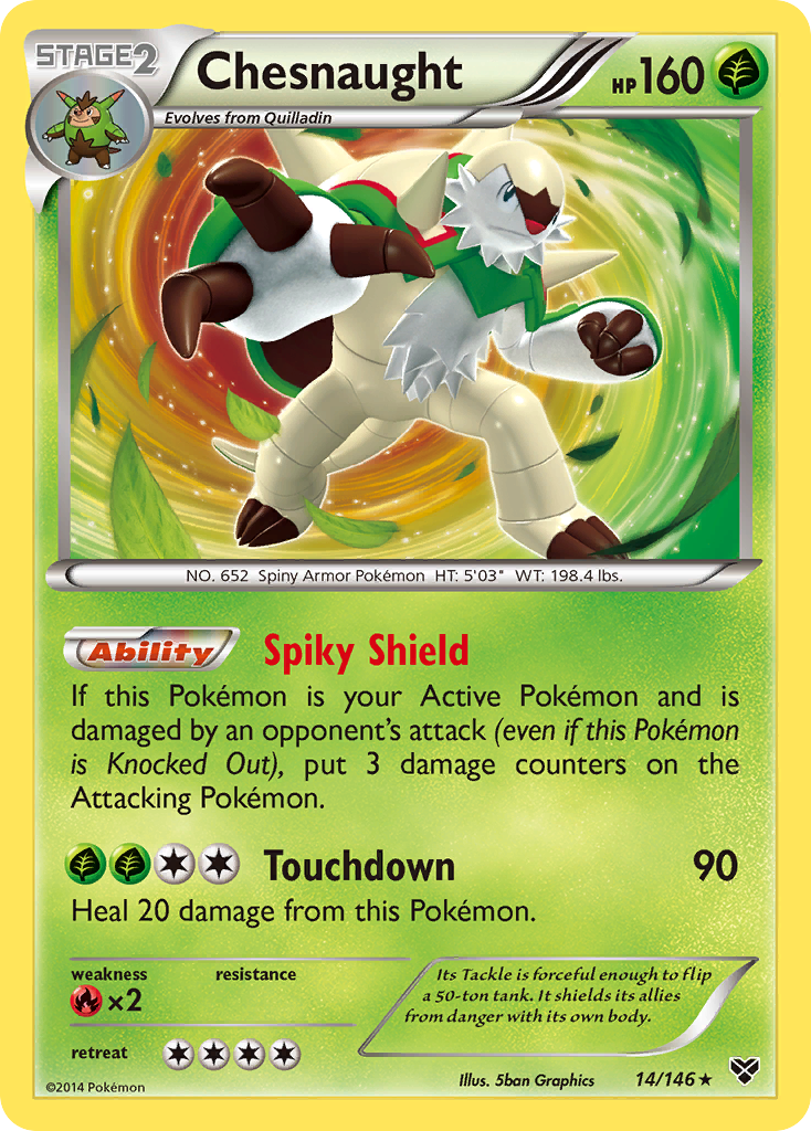 Chesnaught 14/146 XY
