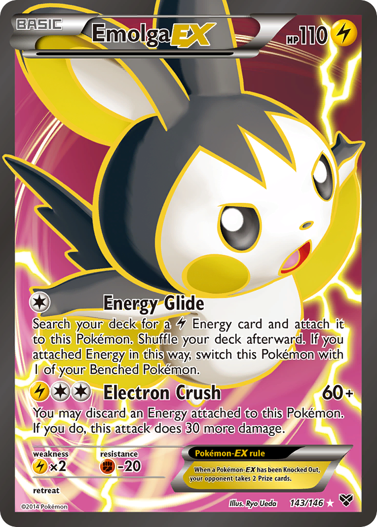 Emolga-EX 143/146 XY