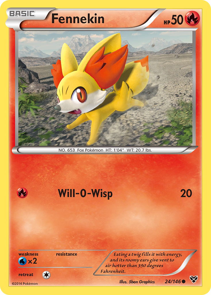 Fennekin 24/146 XY