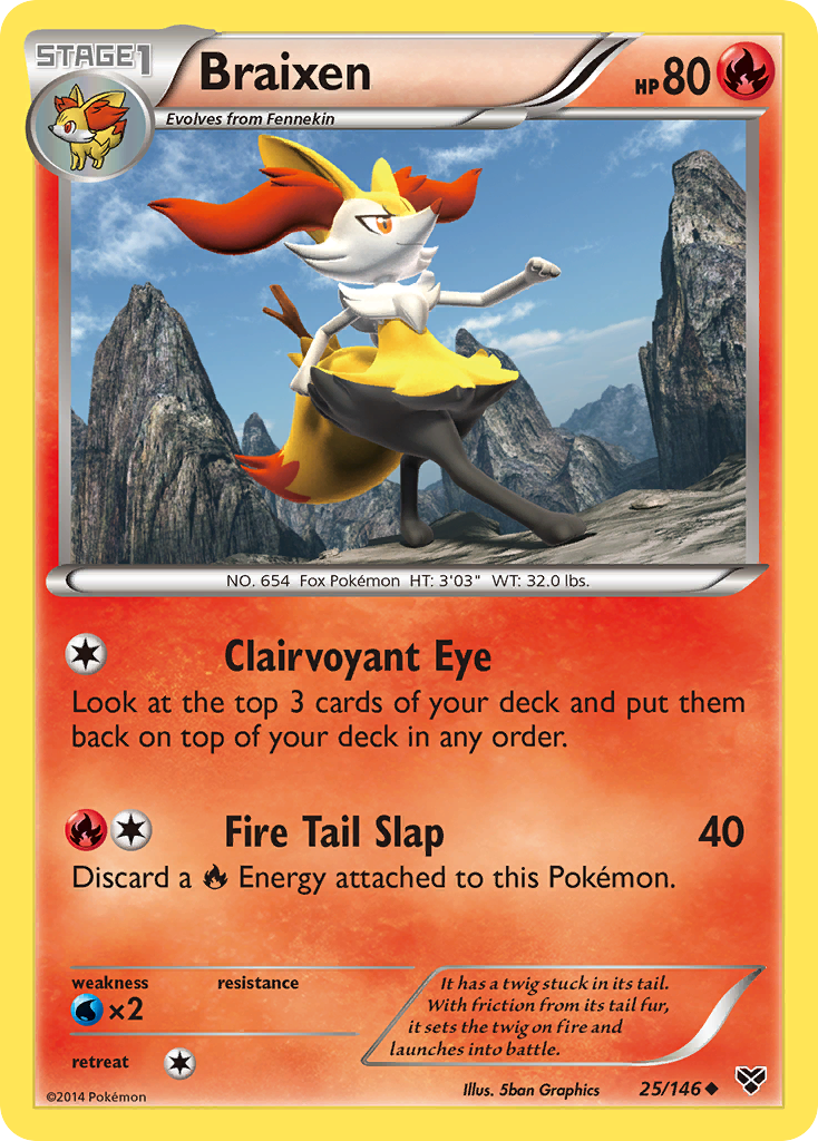 Braixen 25/146 XY