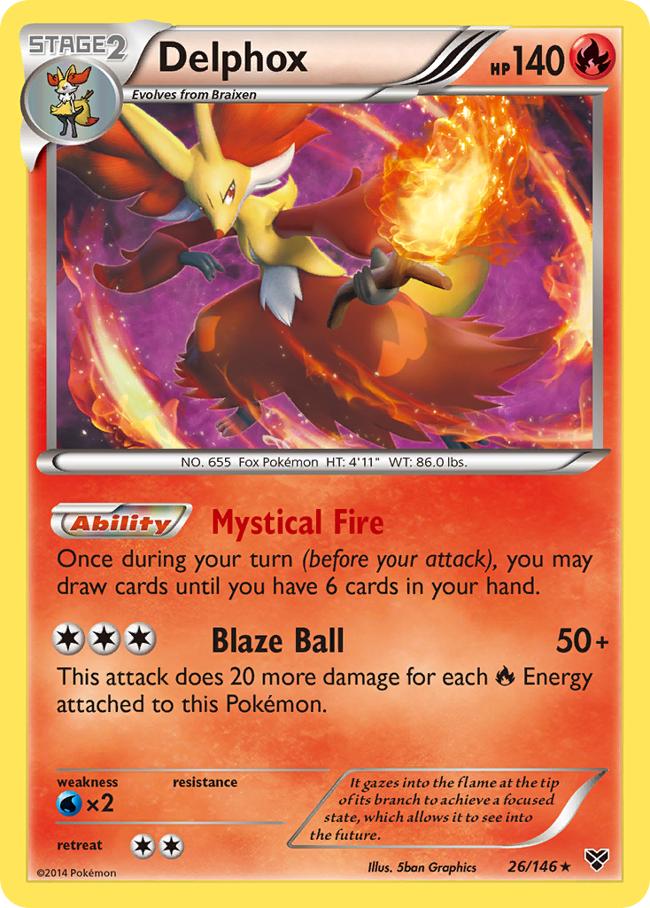 Delphox 26/146 XY