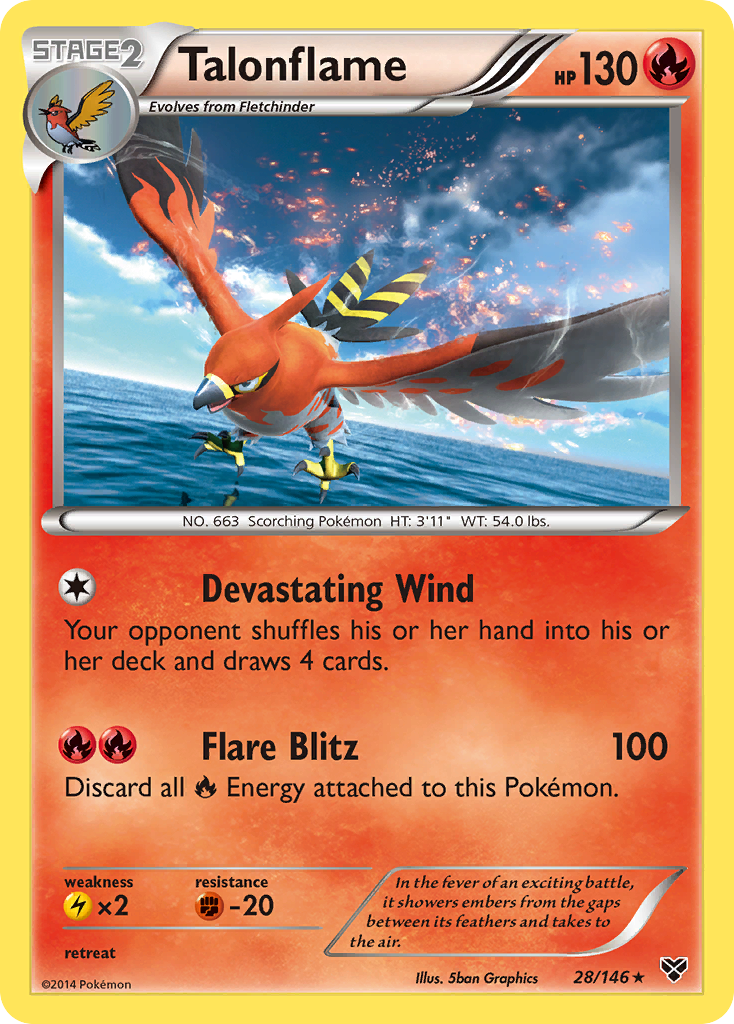 Talonflame 28/146 XY
