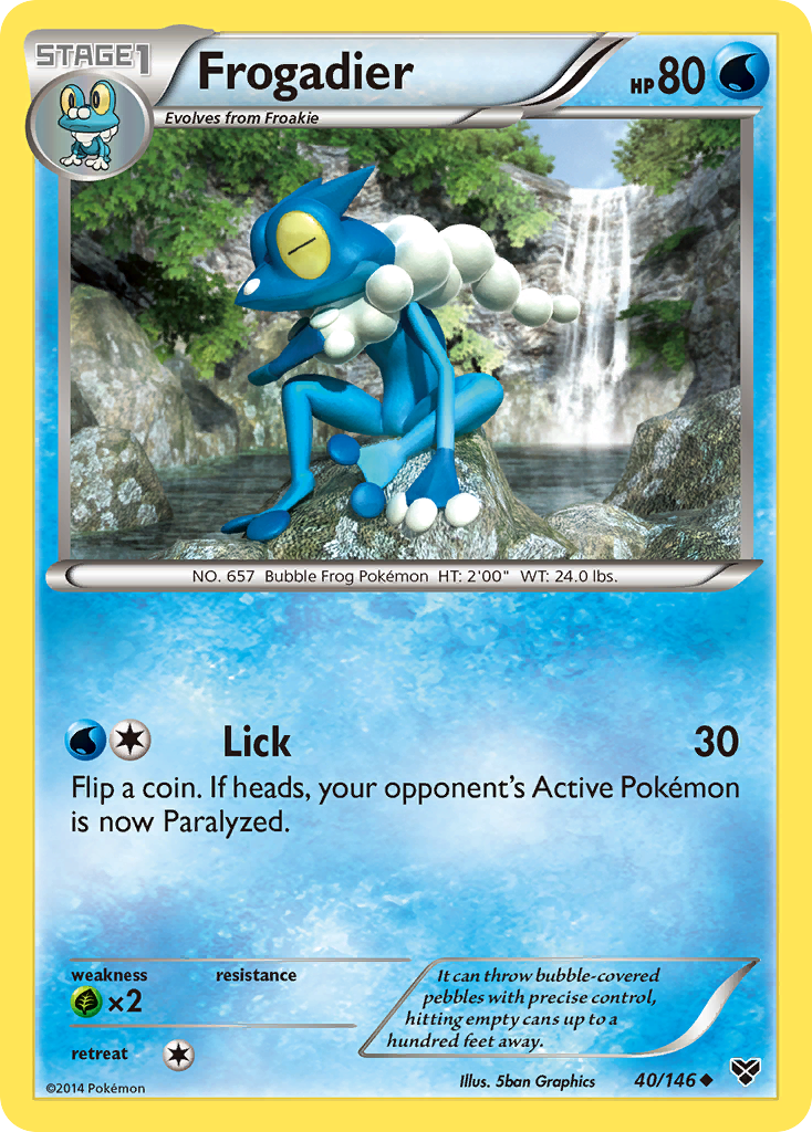 Frogadier 40/146 XY