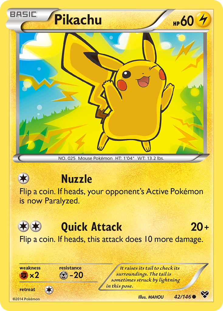 Pikachu 42/146 XY