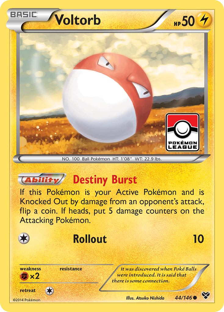 Voltorb 44/146 XY