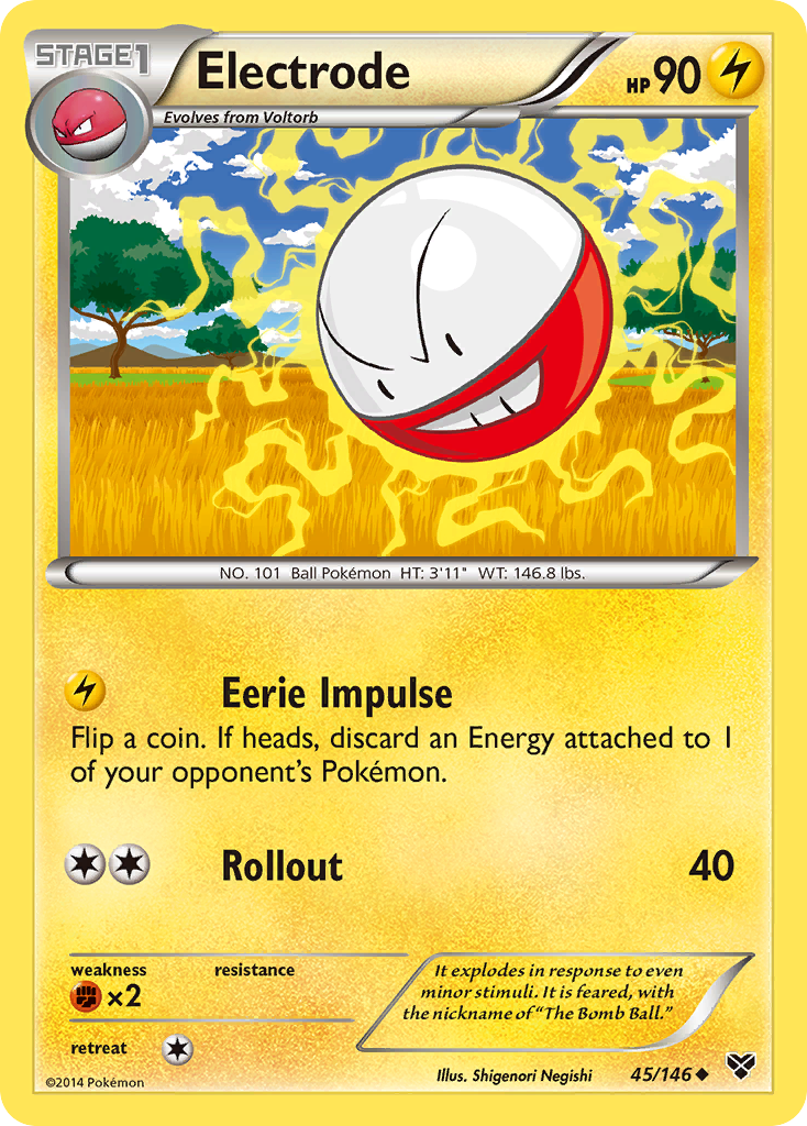 Electrode 45/146 XY