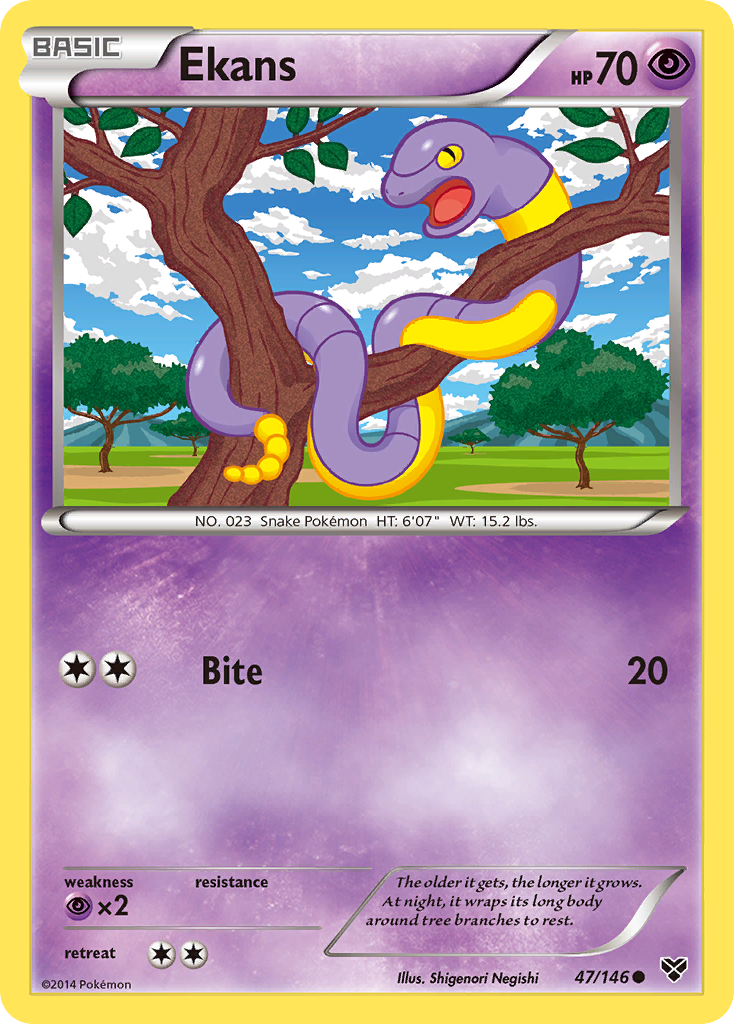 Ekans 47/146 XY