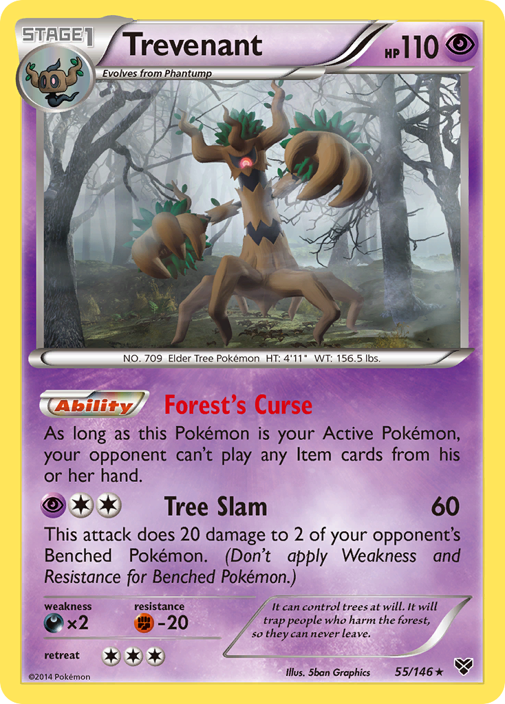 Trevenant 55/146 XY