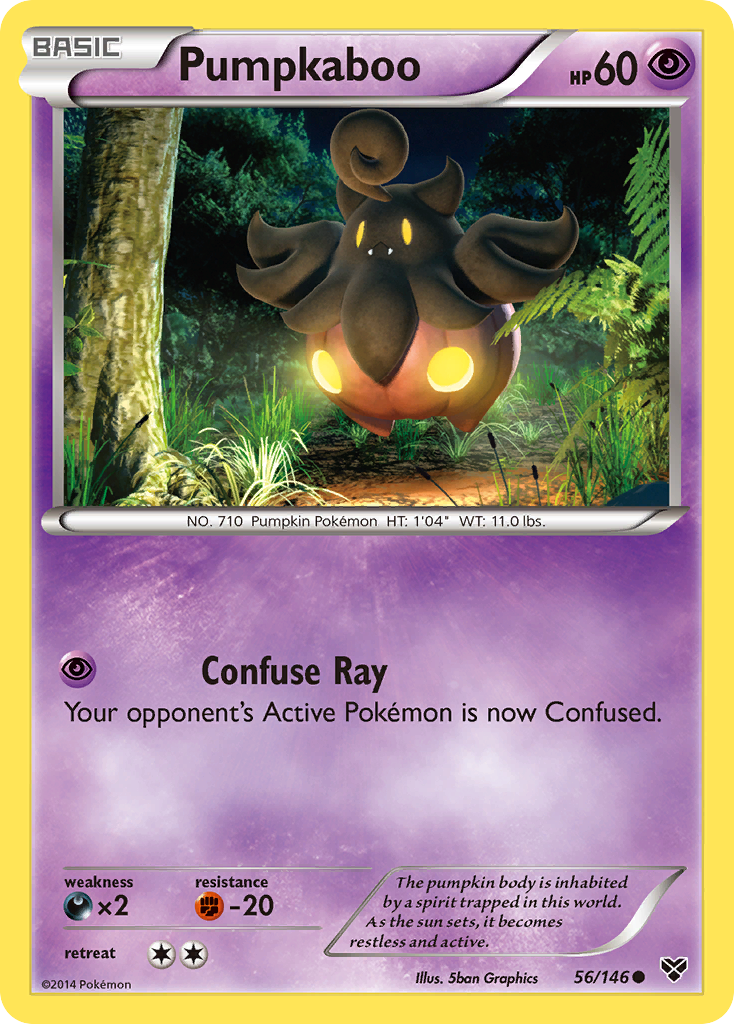 Pumpkaboo 56/146 XY