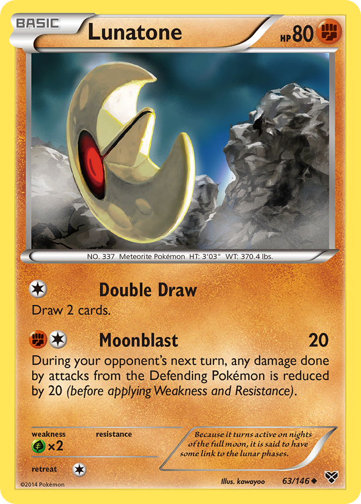 Lunatone 63/146 XY