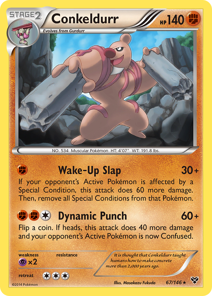 Conkeldurr 67/146 XY