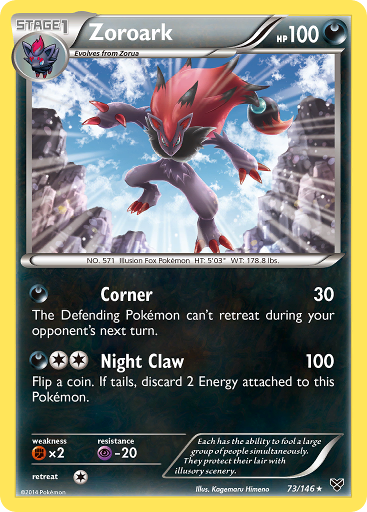 Zoroark 73/146 XY