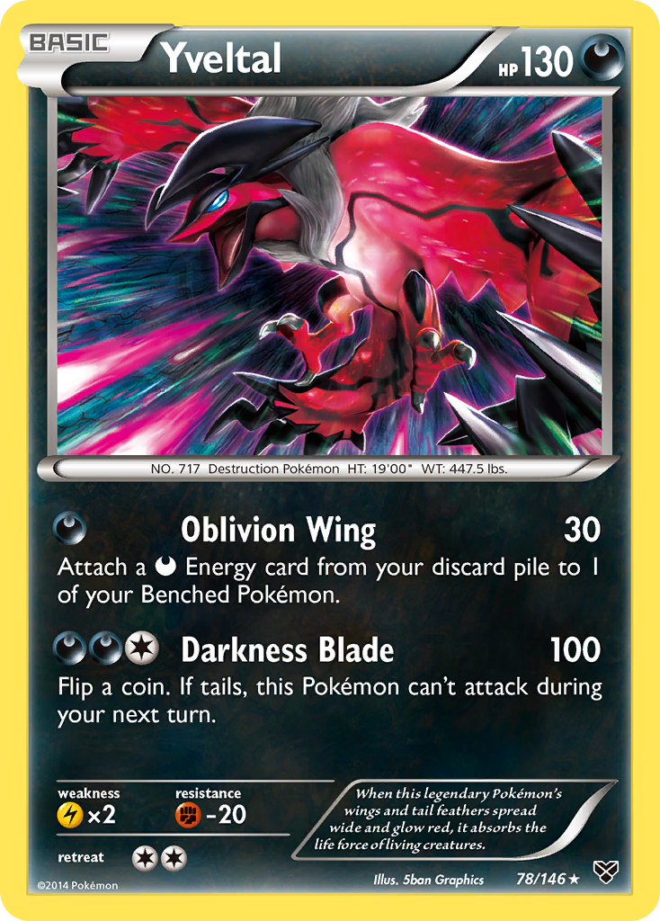 Yveltal 78/146 XY