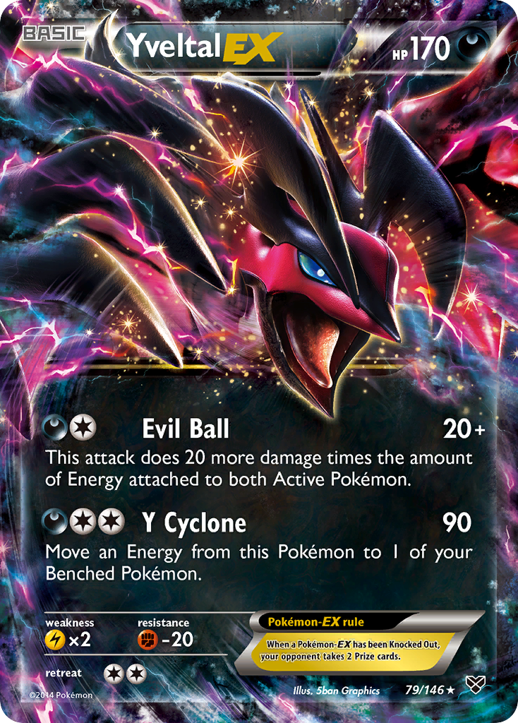Yveltal-EX 79/146 XY