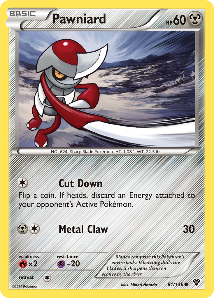 Pawniard 81/146 XY