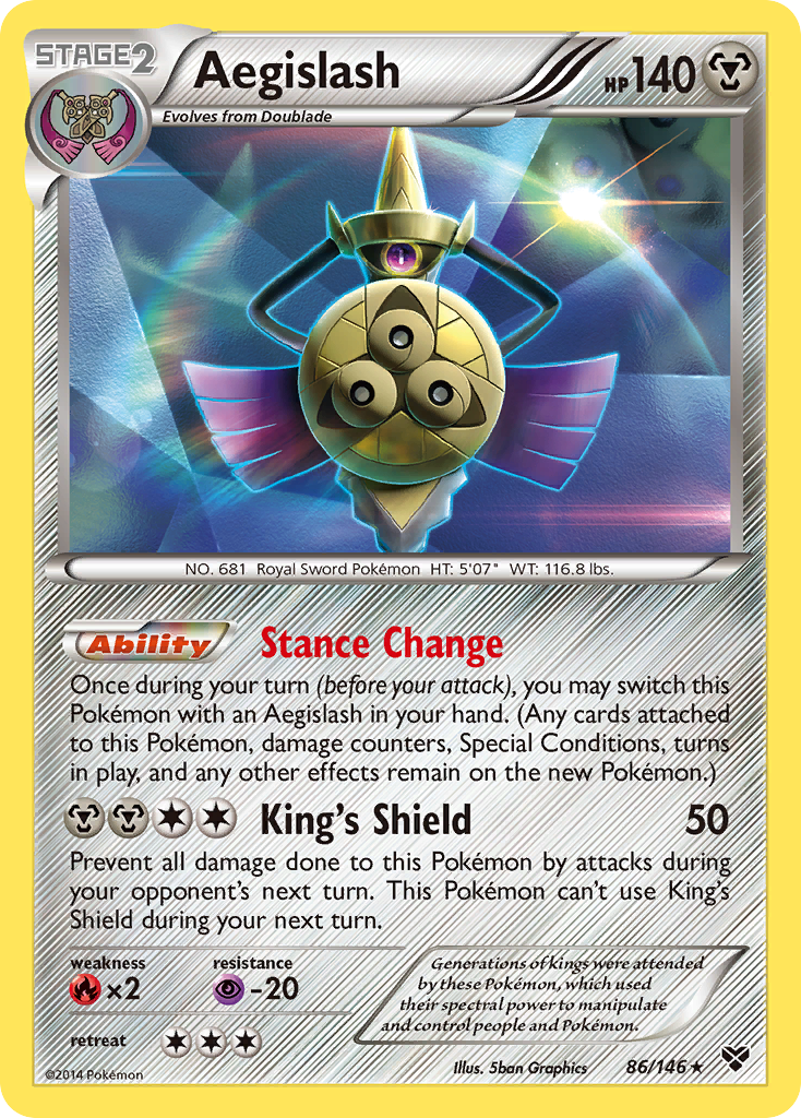 Aegislash 86/146 XY