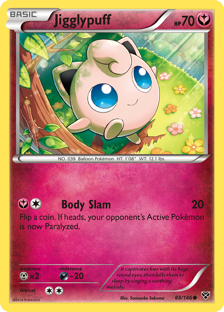 Jigglypuff 88/146 XY