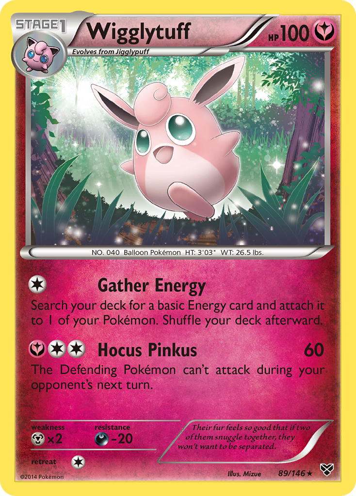 Wigglytuff 89/146 XY