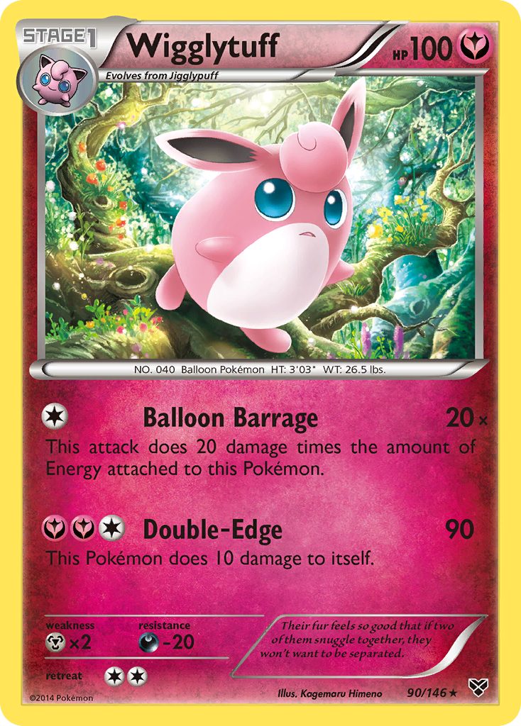 Wigglytuff 90/146 XY