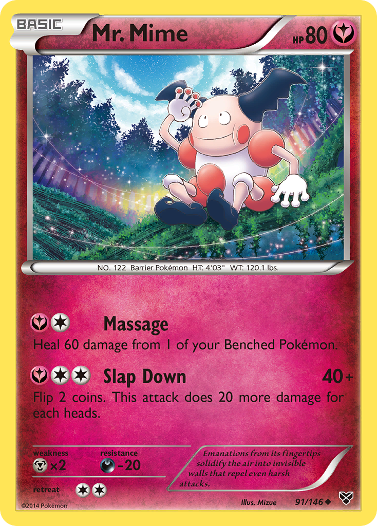 Mr. Mime 91/146 XY